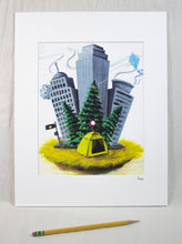 Load image into Gallery viewer, &quot;Fresh AirBNB (Gentri-vacation)&quot; Matted Print