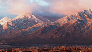 "From Taos With Love" Panoramic Photograph
